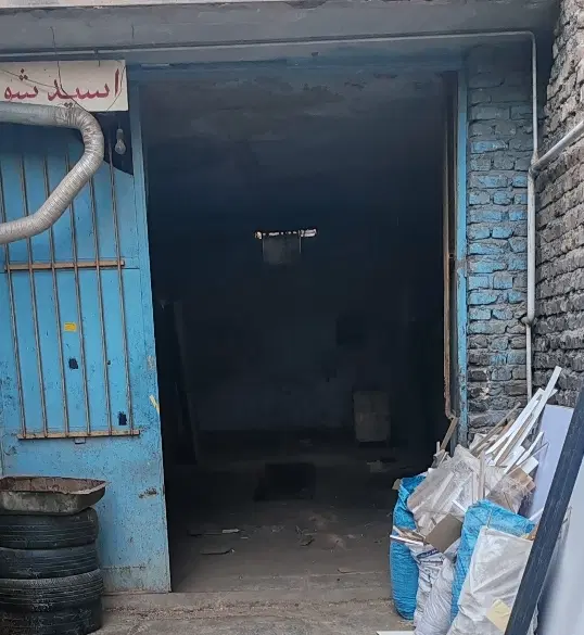 یک دهنه مغازه جهت اجاره انبار یا کارگاه