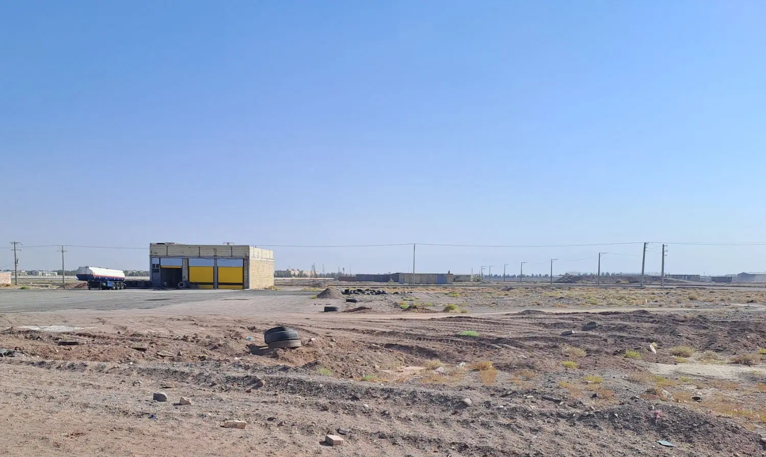 زمین ملک تجاری کارگاهی