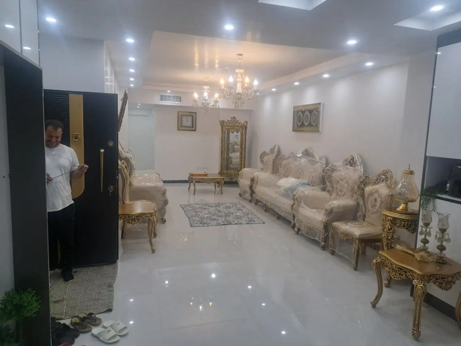 95 متر دو خوابه نوساز
