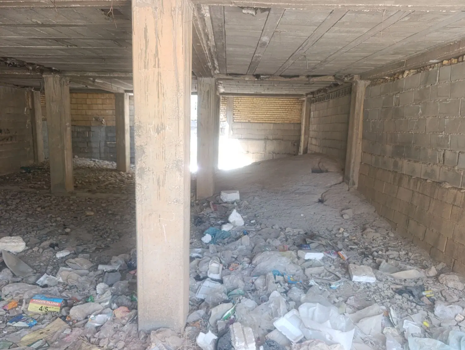 فروش زمین نیمه کاره