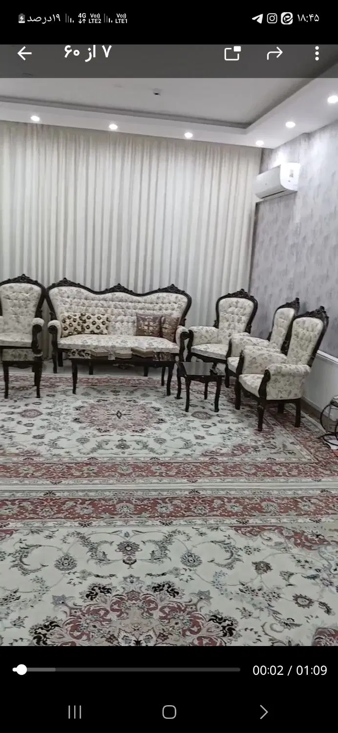 آپارتمان رهن خیابان امام طبقه دوم بالای پیلوت فول