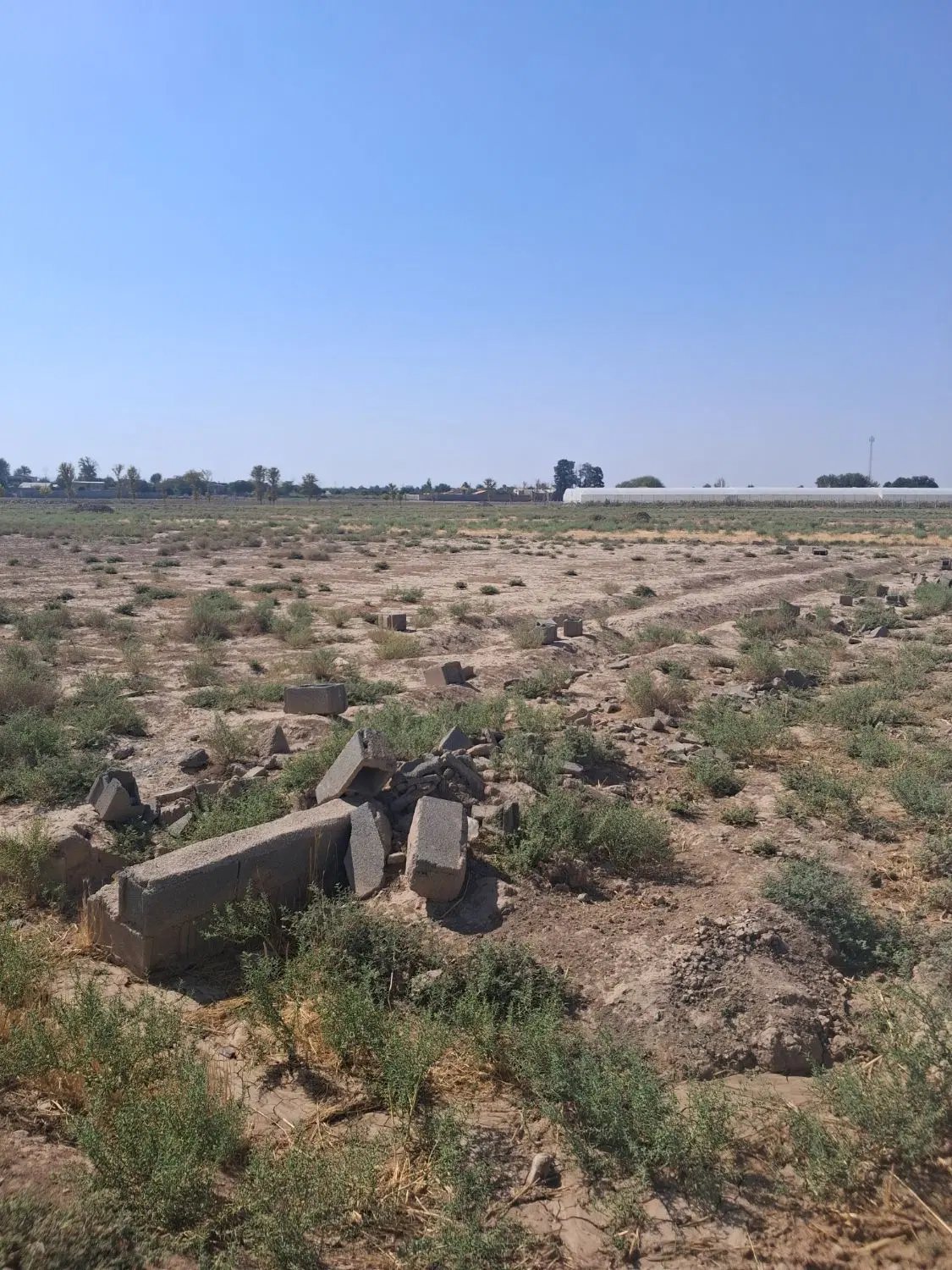 زمین مناسب باغچه با سهمیه آب