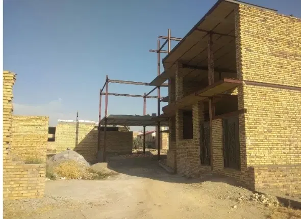 خانه نیمه کاره در وزرا