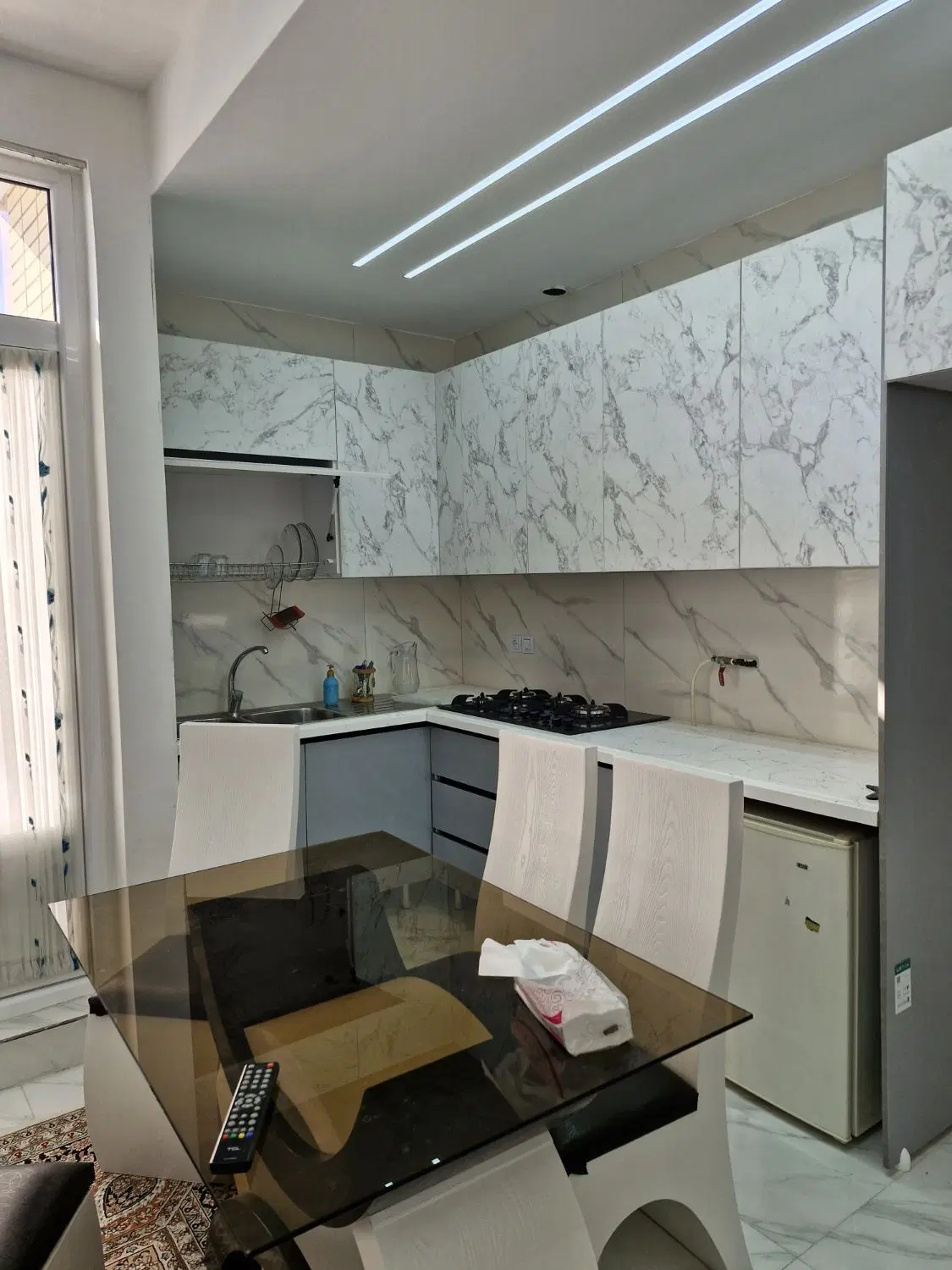 شیک عیانی کلید نخورده روی همکف مبله با همه امکانات