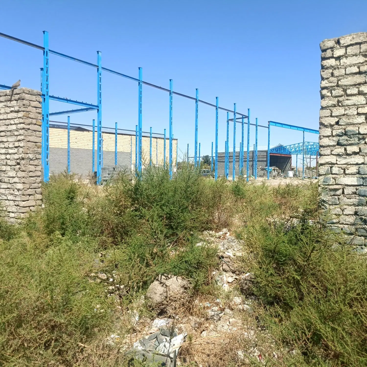 زمین در حاشیه روستای گرجی