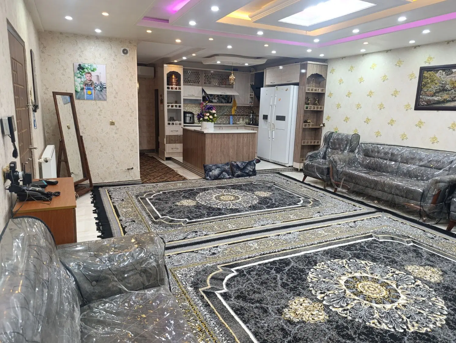 آپارتمان دو خوابه 85 متر طبقه اول