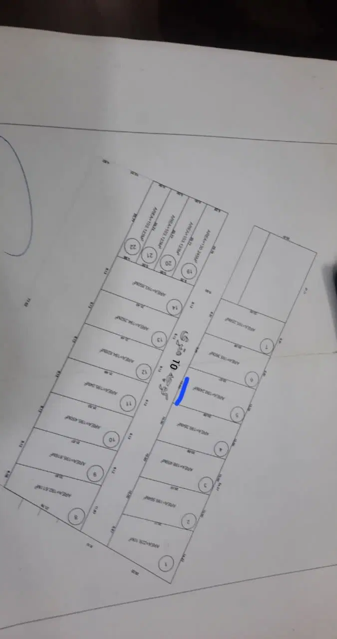 زمین کار گاهی اکرم آباد