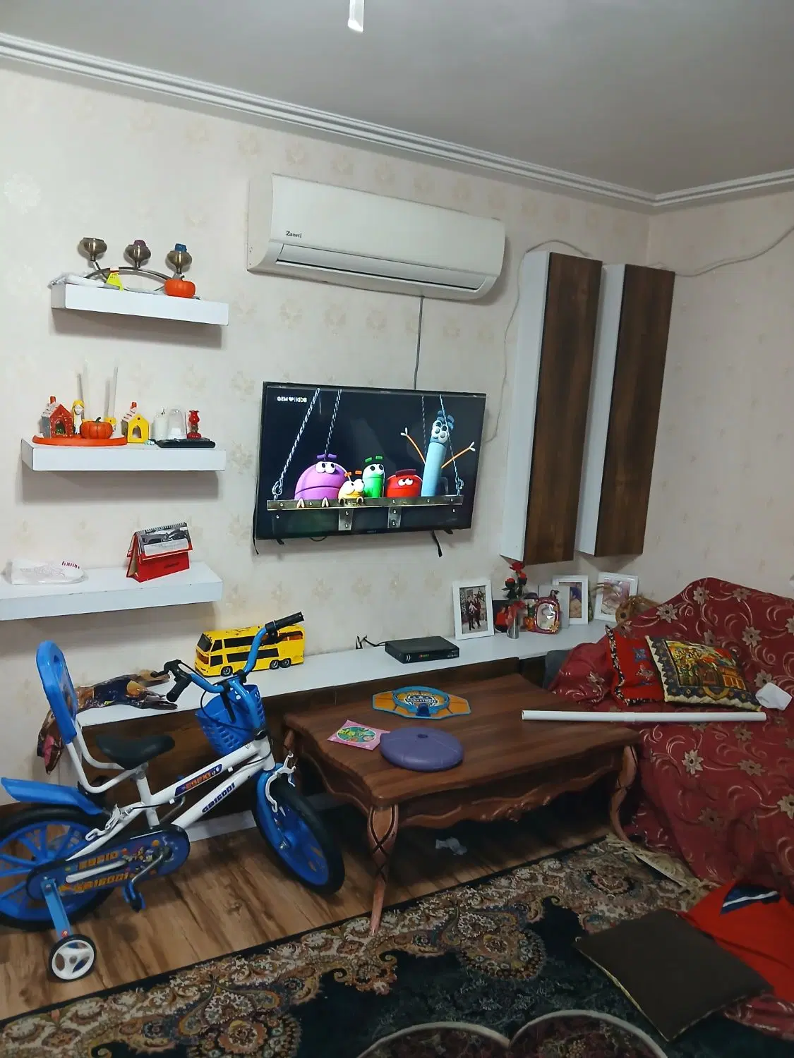 اجاره واحد تک خواب همکف تمیز ( تحوبل آخر آذر)