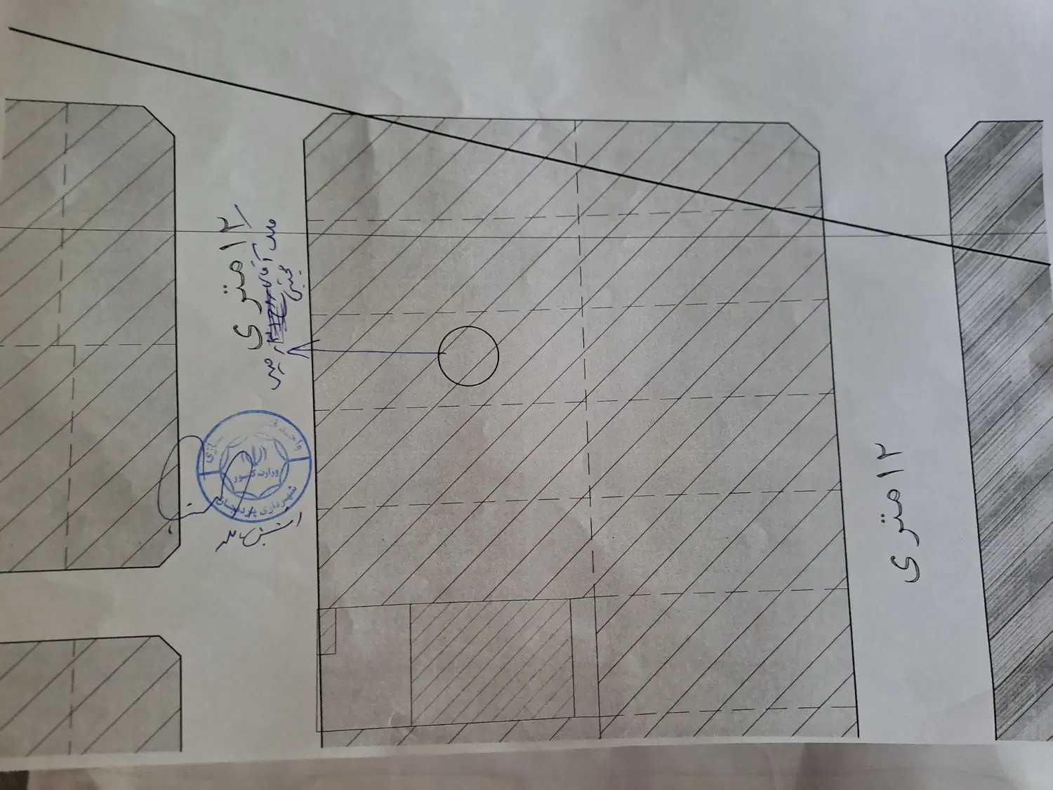 ۲۴۸متر زمین کوچه ۱۲پردنجان