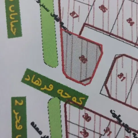زمین تجاری 4 بر (جزیره ای در خیابان فجر)