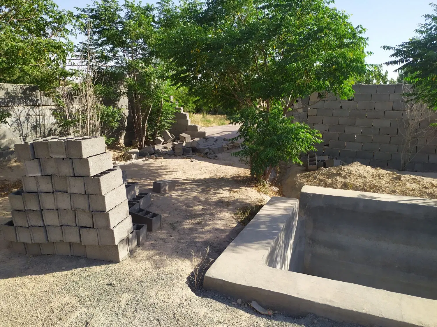 زمین باغی محمود آباد