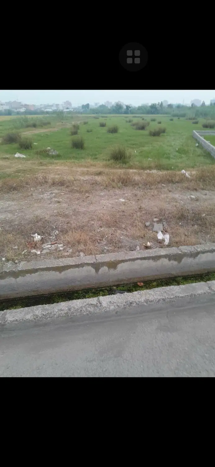 زمین بر خیابان اصلی