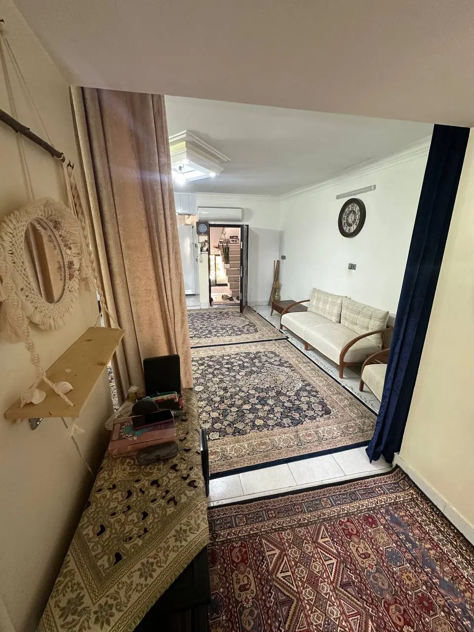 ۹۰متر دو خوابه تمیز موقعیت عالی
