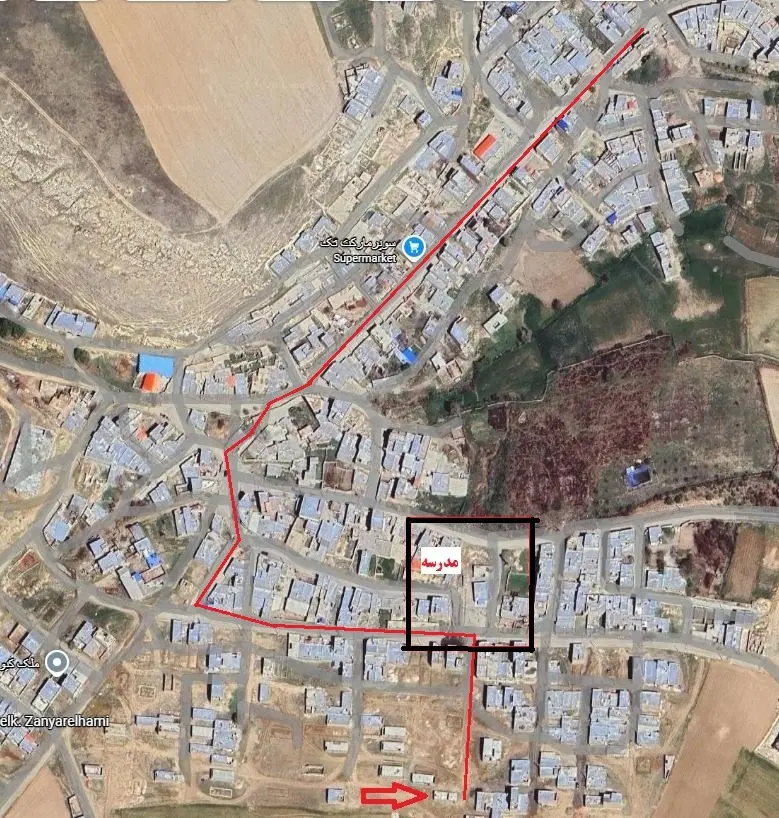 منزل نیمه کاره در شیخلر