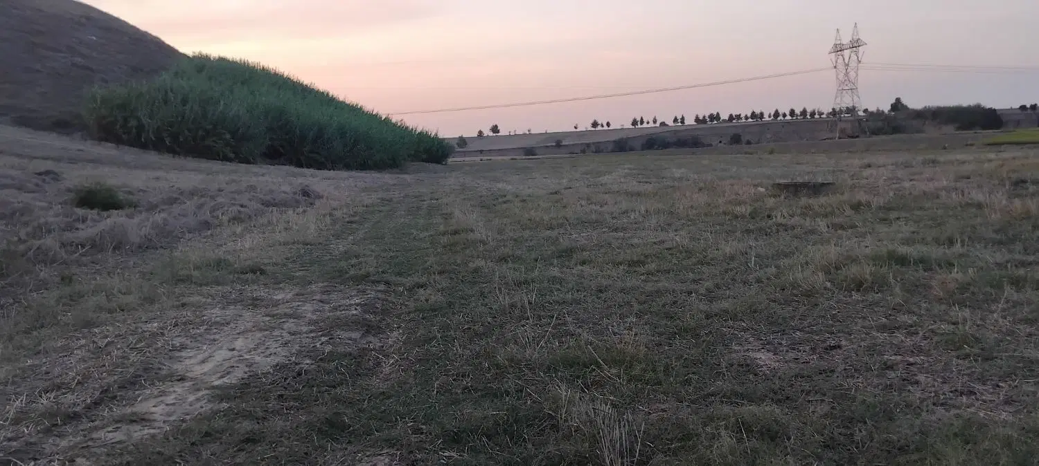 ۲ هکتار زمین زراعی ده عبدالله