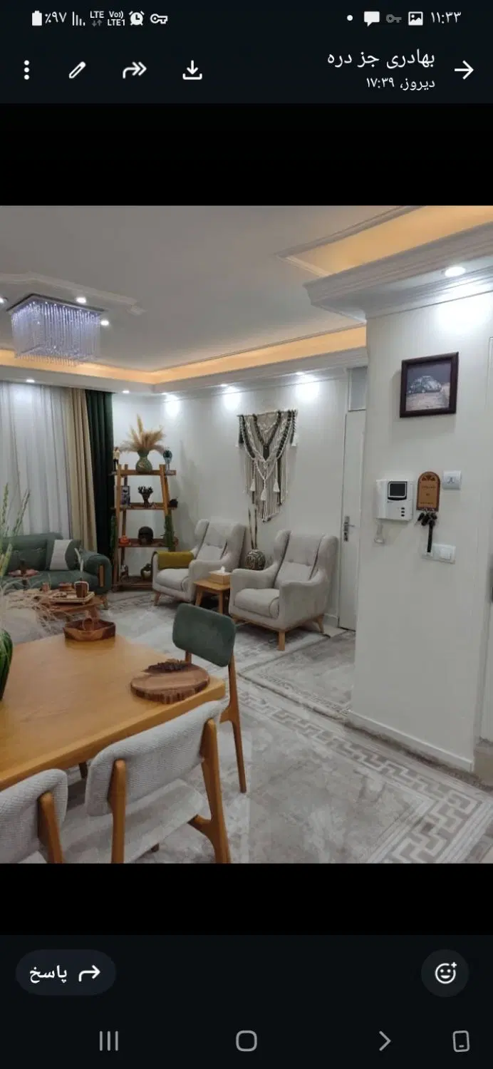 اجاره ۶۰ متری تمیز عالی در پیروزی