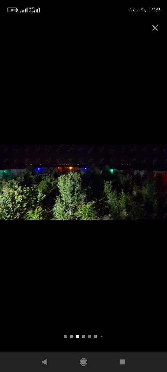 باغ ۱۶۰۰متری در روستای الوسجرد