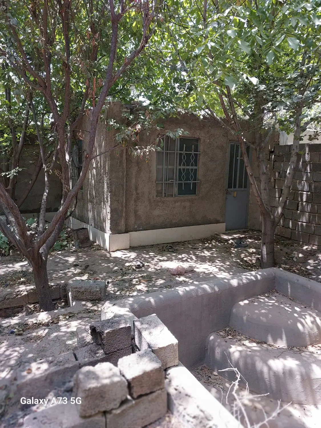 باغچه ۵۰۰متری چهار دیواری با بنا