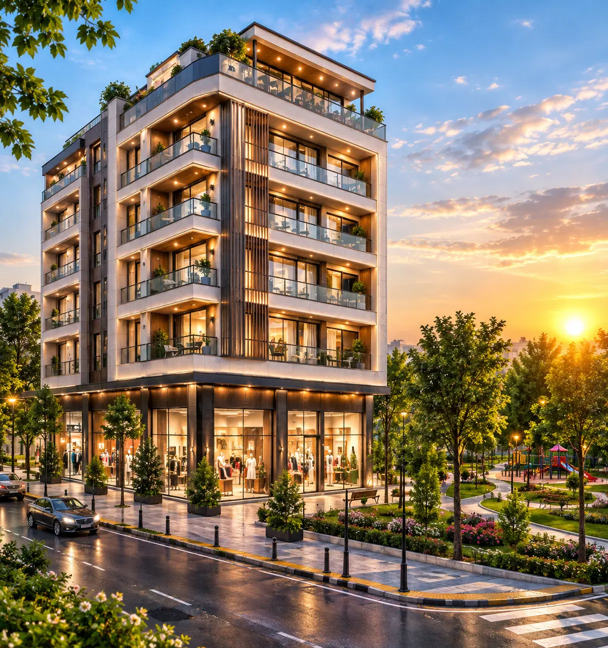 فروش زمین مهرشهر دونبش فاز 4