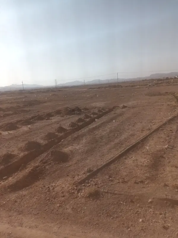 زمین مسکن ملی شناژ رخته شده