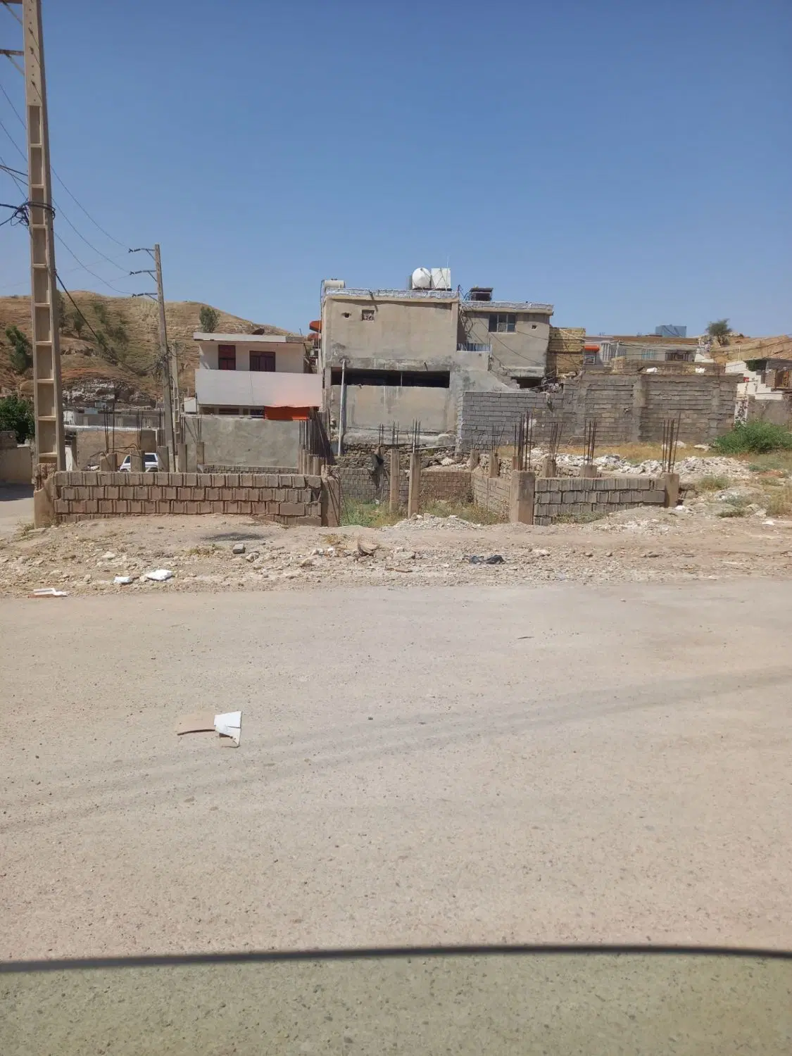 زمین 250 متری واقع در هشت بنگله