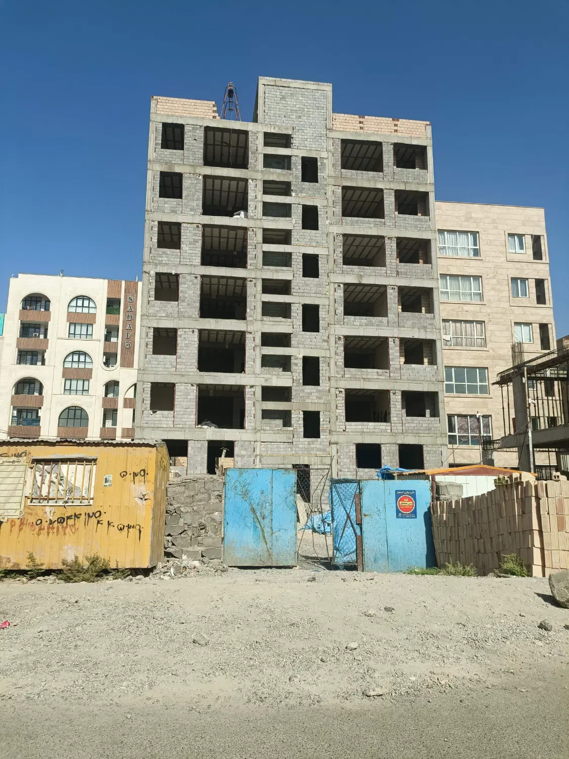 ۶۴ متری خوش نقشه تحویل برج ۳