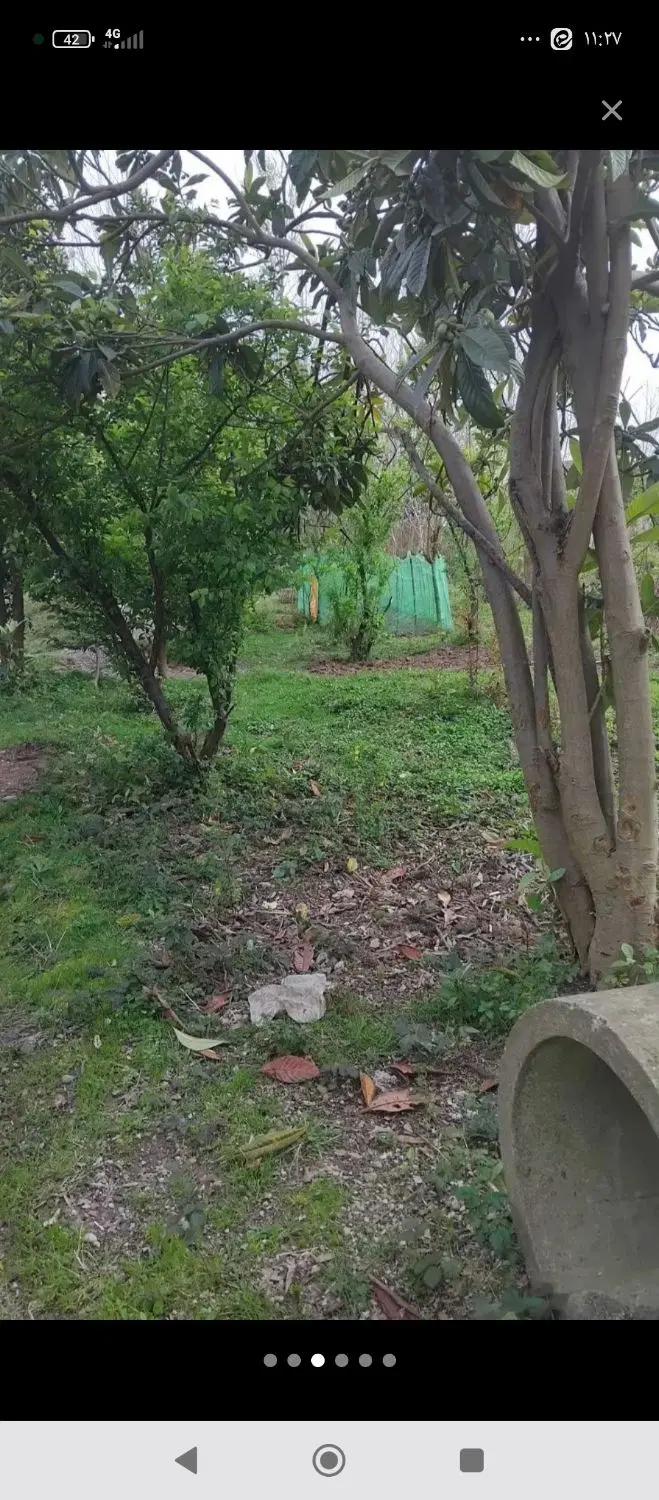 زمین مسکونی ۵۳۰ متر