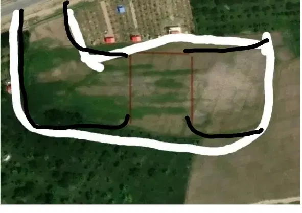 زمین ۱۲ هزار متر
