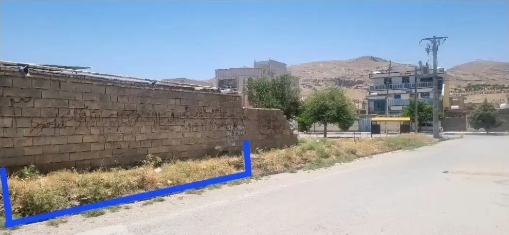 فروش زمین خ روضه الزهرا ورودی خیابان۱۵متری شاهوندی