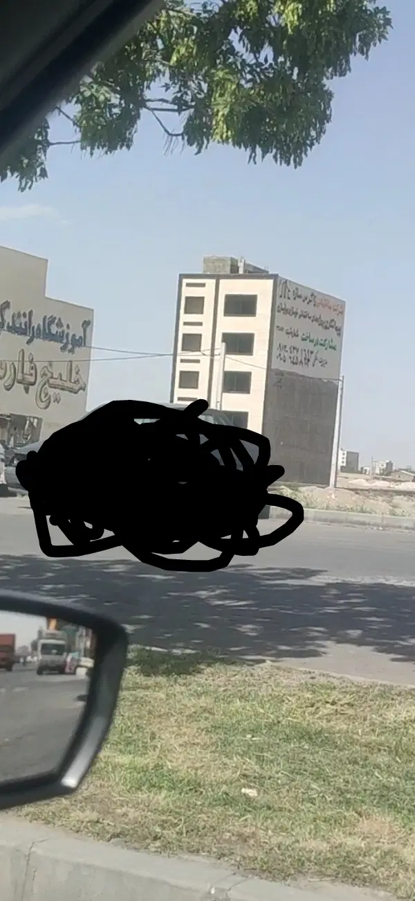 180متر زمین باسند شش دانگ با چهار طبقه مجوز ساخت