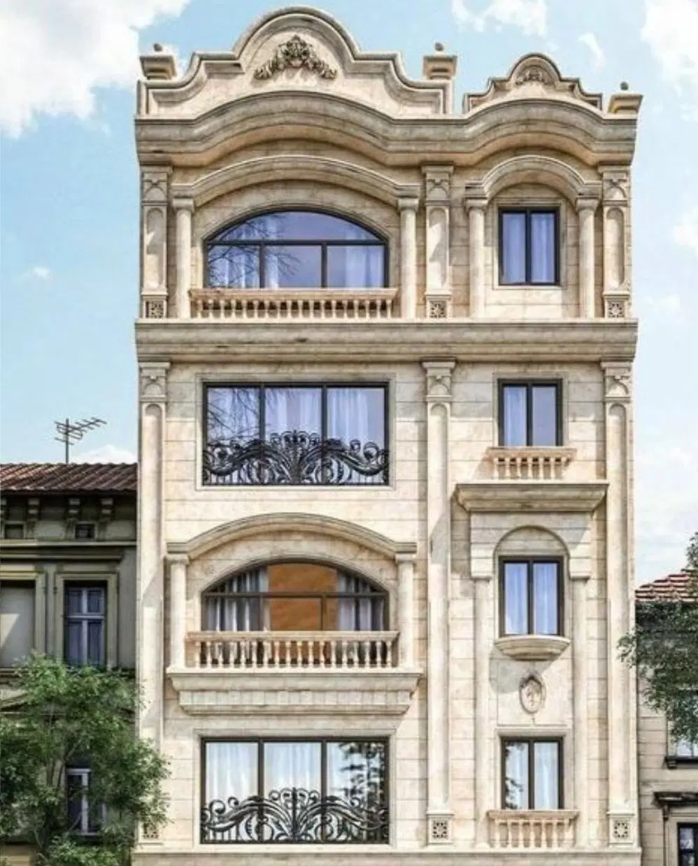 فروش ۵ طبقه یکجا