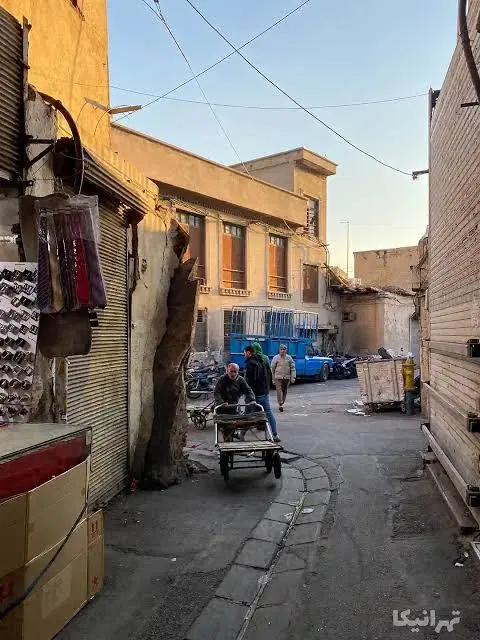 انبار در بازار آهنگران، سوله