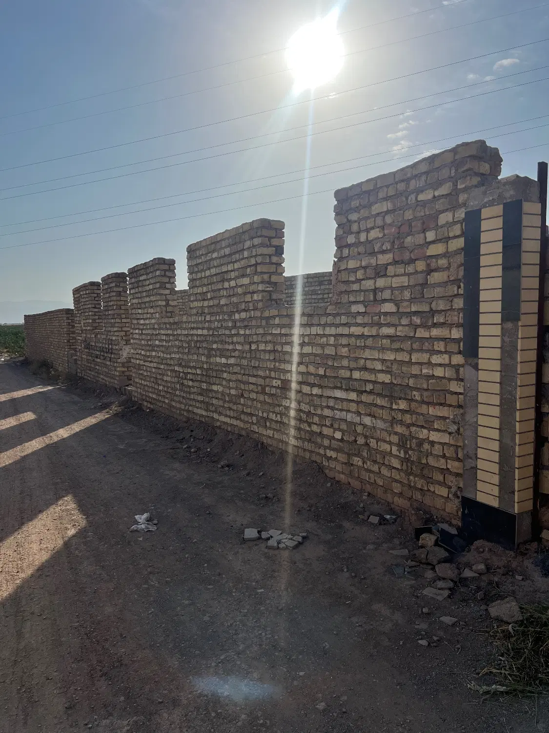 فروش زمین حصارشده