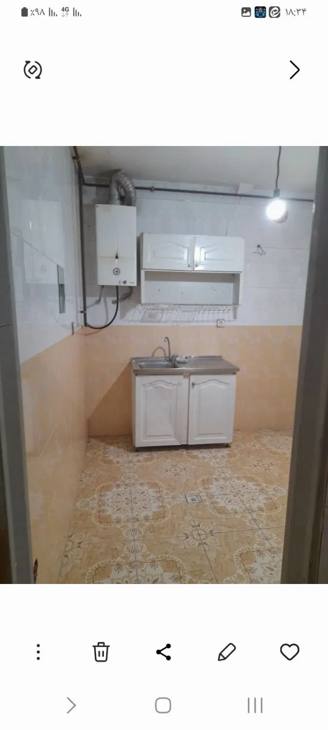 یک واحدآپارتمان اجاره داده میشود