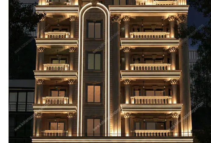 اپارتمان دوخوابه خیابان نبی اکرم