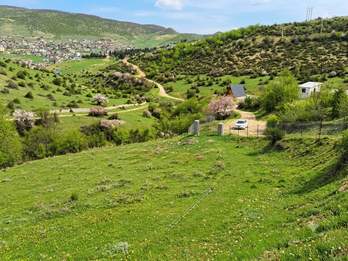 ۱۵۰۰متر زمین توی نوشهر دهکده کدیر جای دنج به قیمت