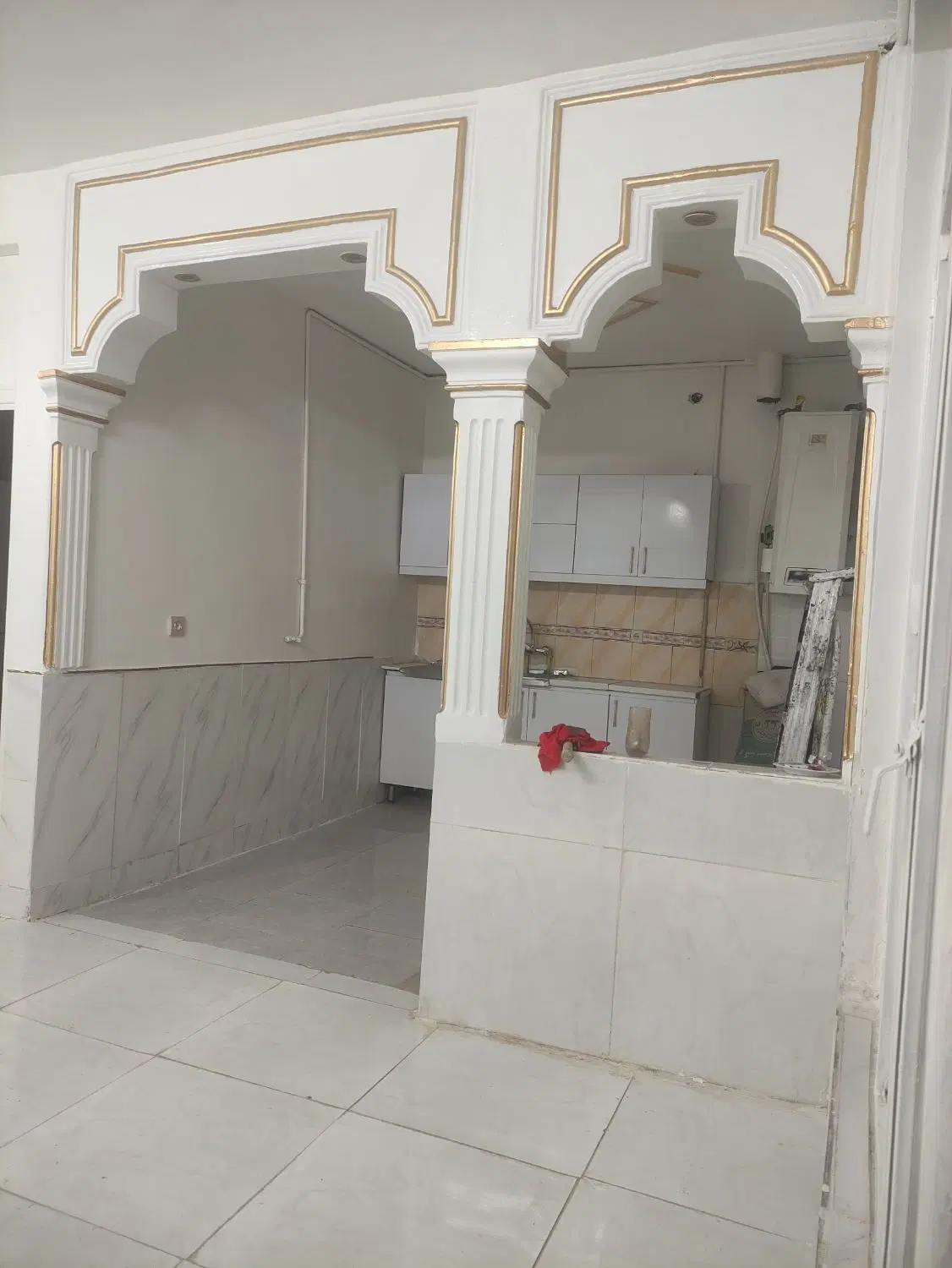 آپارتمان طبقه همکف معاوضه با خودرو