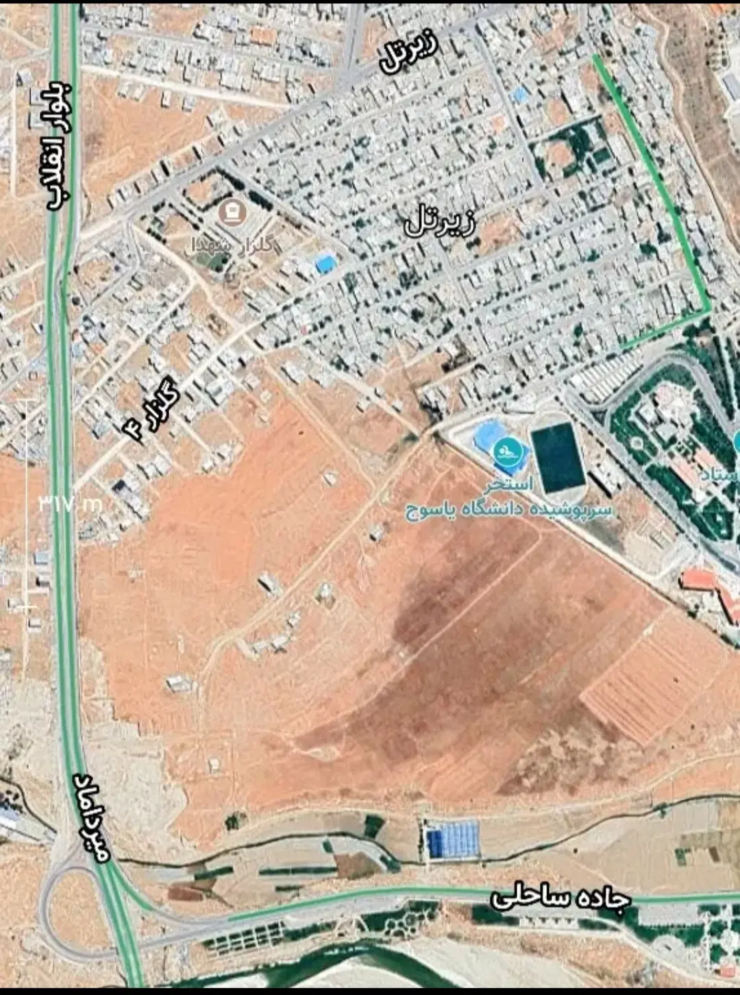 اجاره زمین تجاری