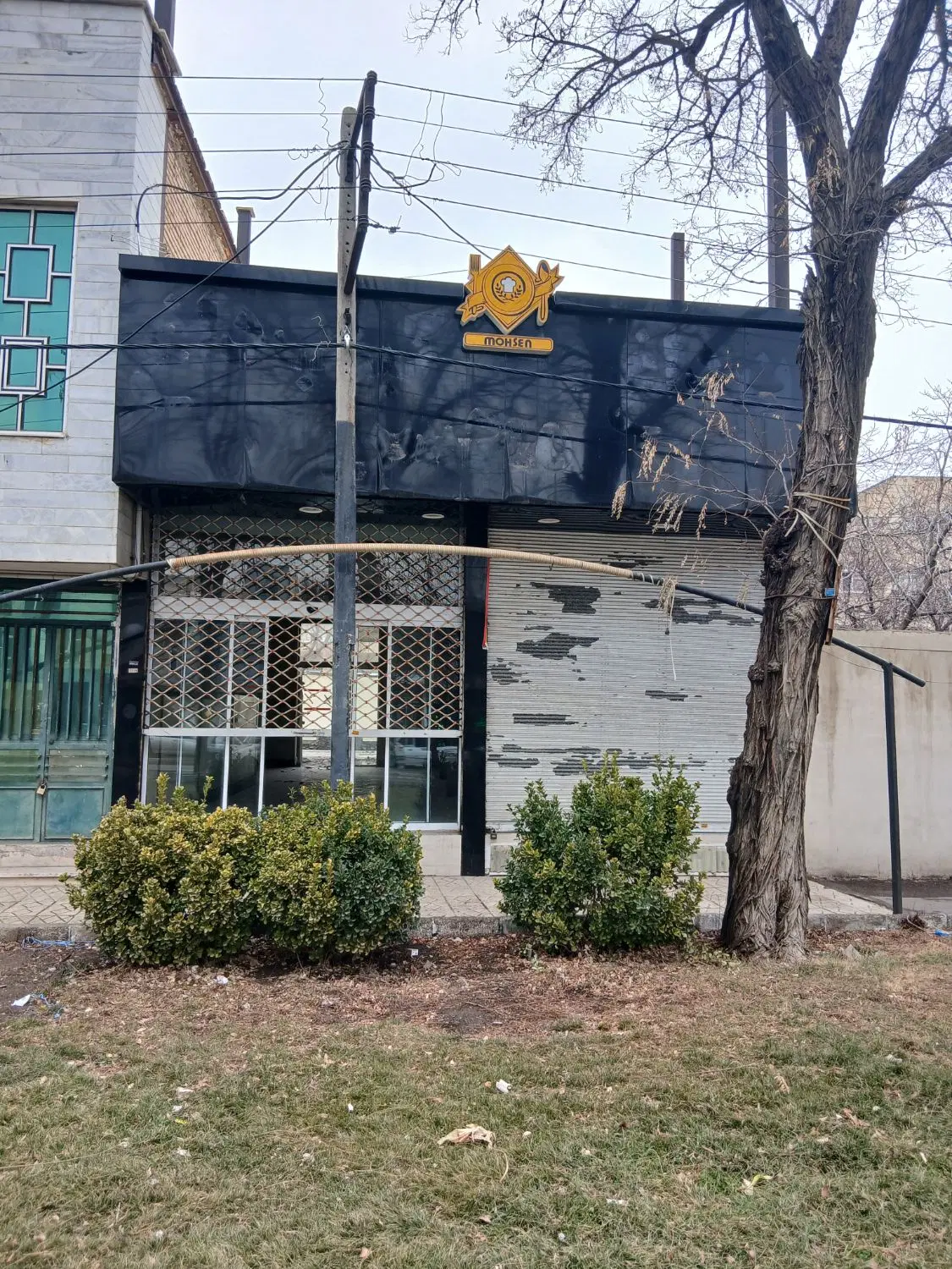 اجاره مغازه به همراه حیاط خیابان خرمشهر