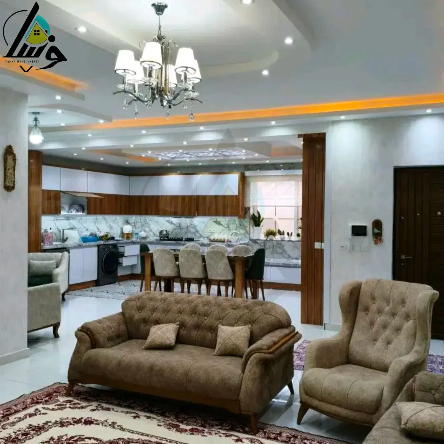 *ویلای لوکس در محدوده ی آخر خط فول بازسازی شده*