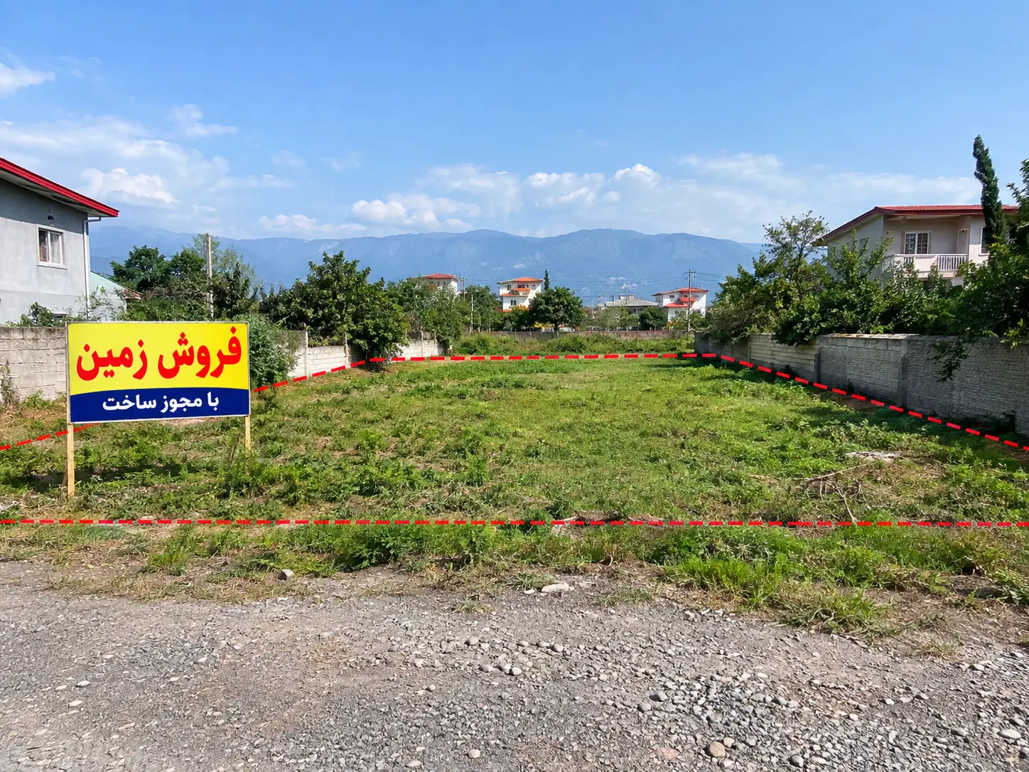 210متر زمین امام علی