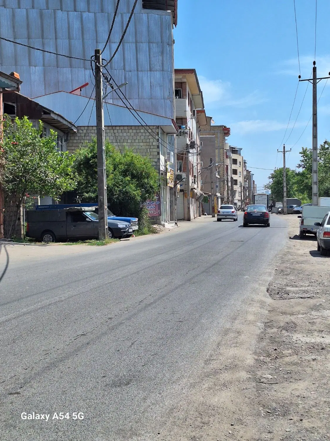 بلوار در حال احداث درفک