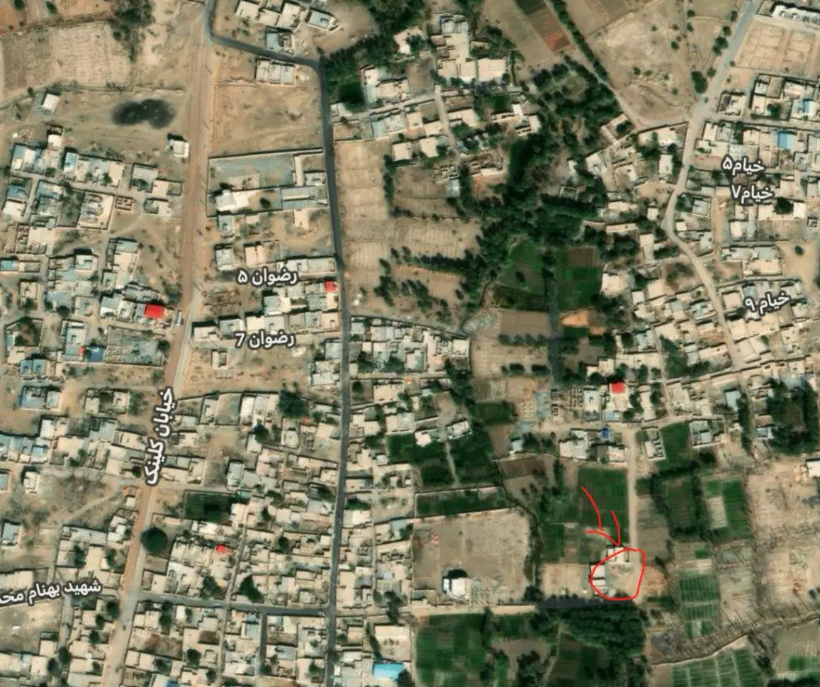 زمین در کلینک اعظم خانی