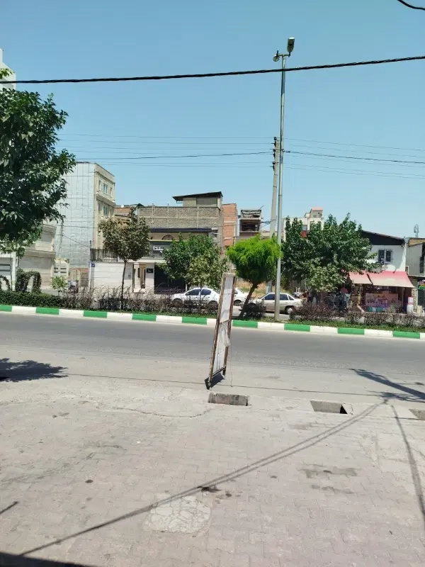 زمین بر اصلی ۴۵متری بلوار طبیعت