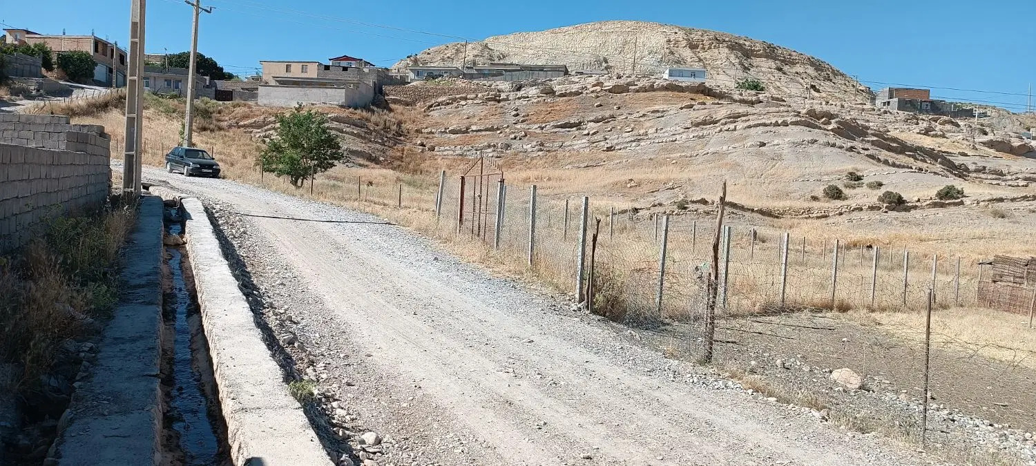 زمین روستایی بلیین ۵کیلومتری ایلام