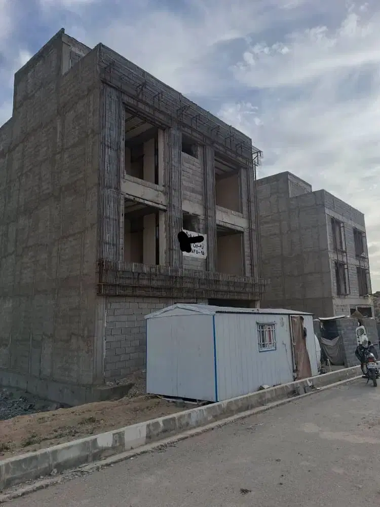 فروش زمین ویلایی نیمه ساخت شهرک گل افشان فاز۹
