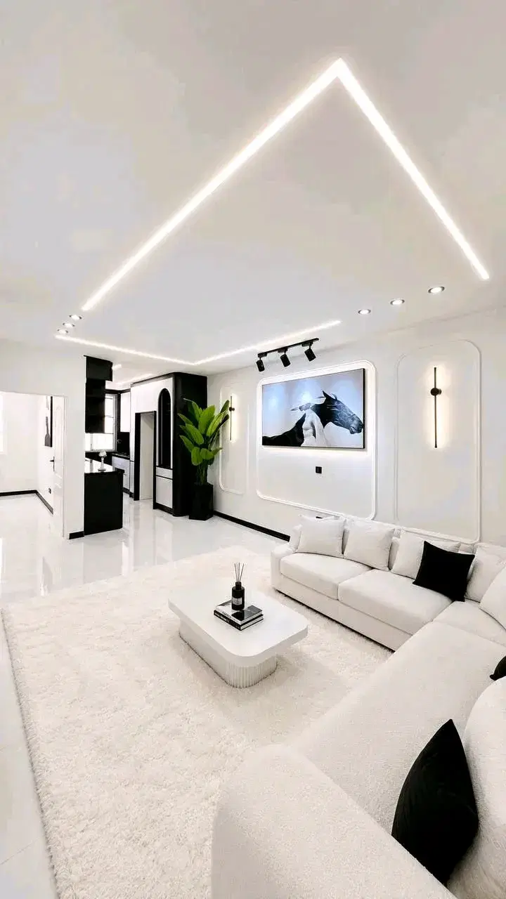 واحد۴۵متری مدرن با دیزاین لاکچری