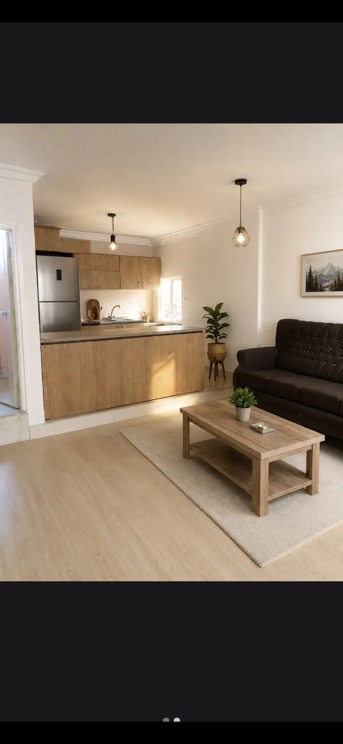 آپارتمان ۱۲۰متری نما سنگ با آسانسور و پارکینگ