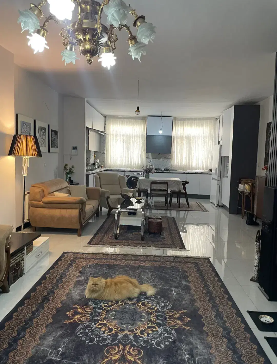55 متر نور مستقیم روبه نما بازسازی شده
