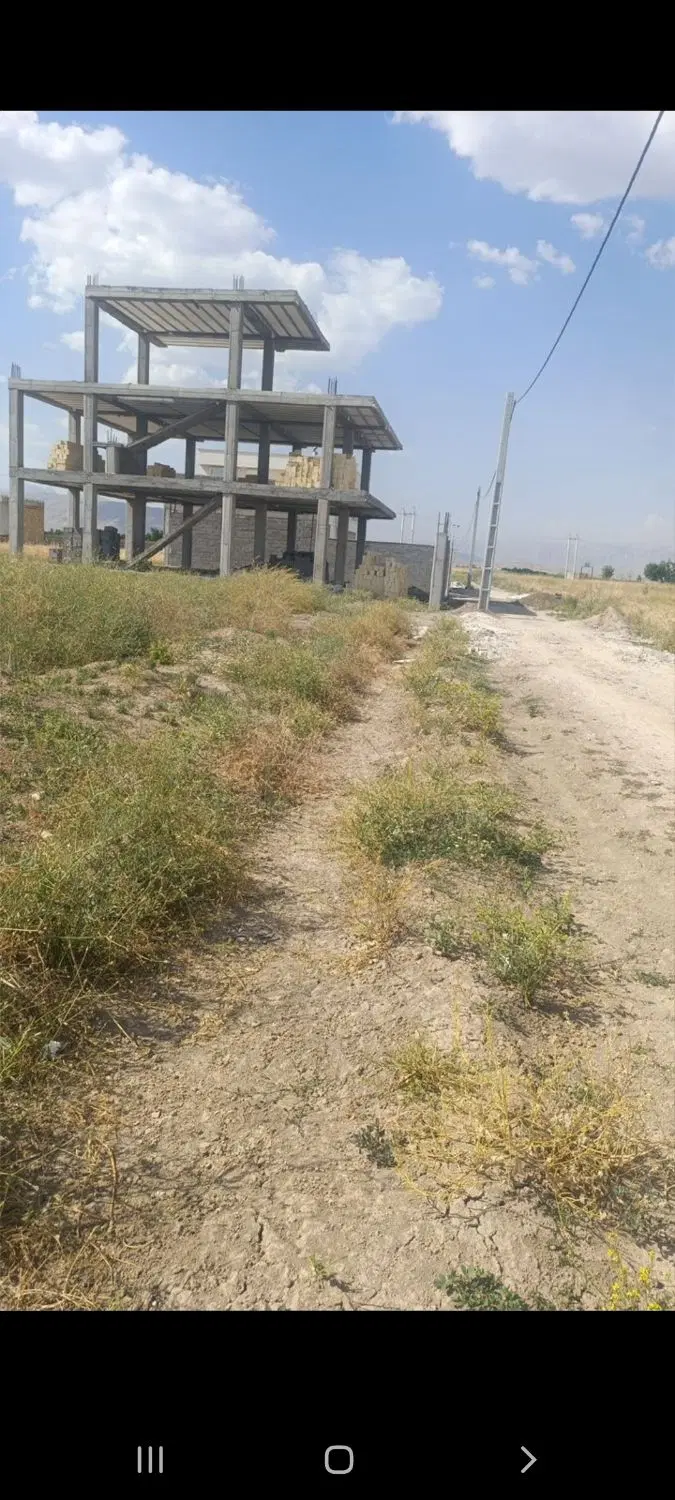 زمین مسکونی با تمام مجوزات سراب نیلوفر